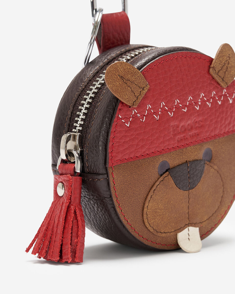 Beaver Zip Coin Pouch