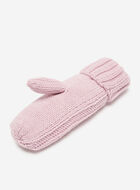 Mitaines en tricot torsad&eacute; Olivia pour adulte