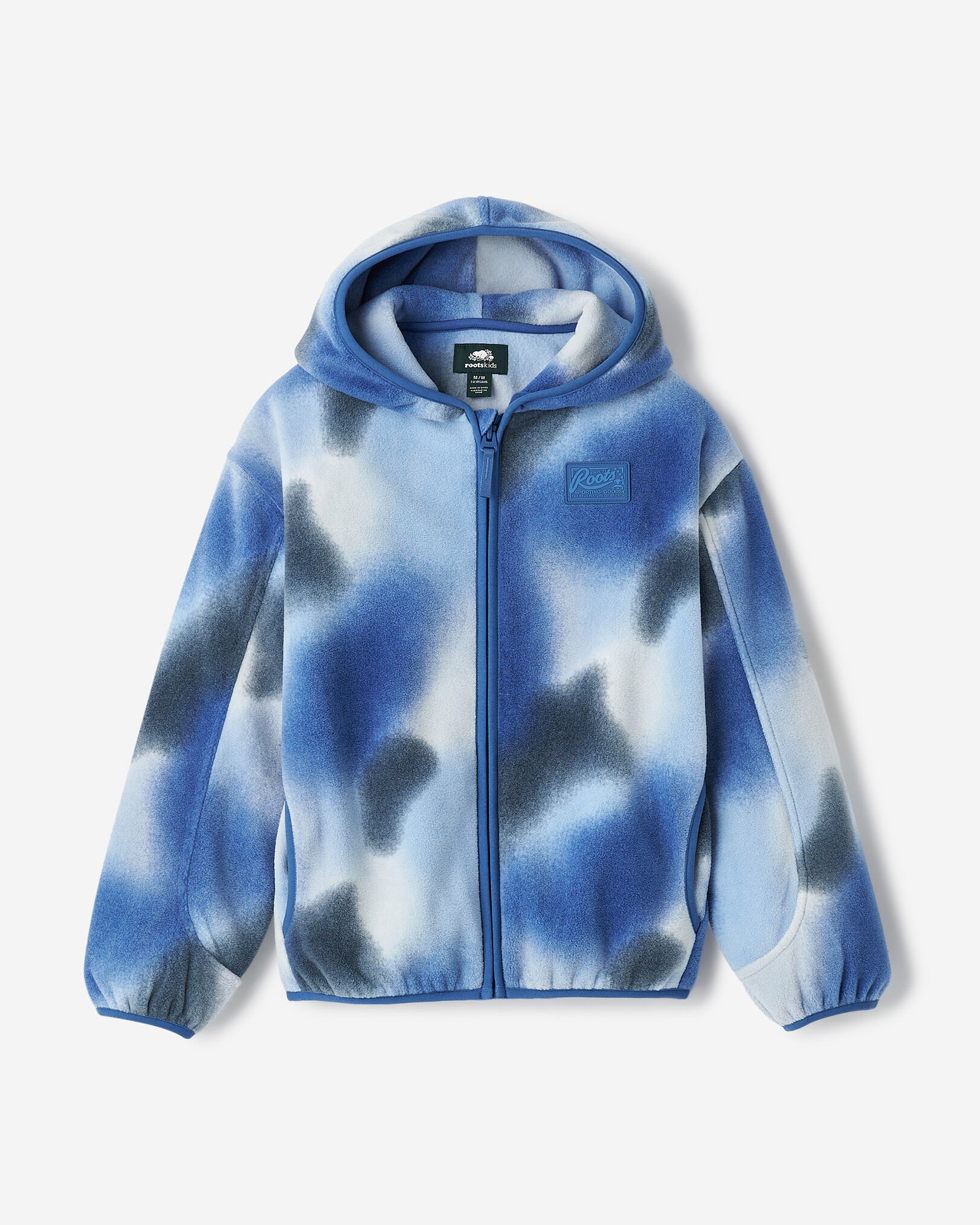 Kids Active Microfleece Full Zip Hoodie