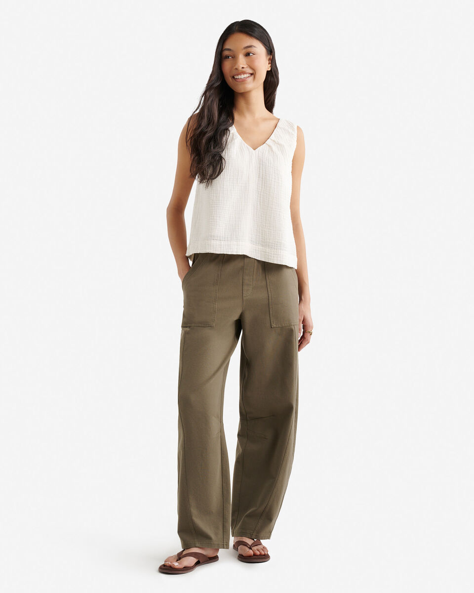 Camisole en gaze de coton Isla