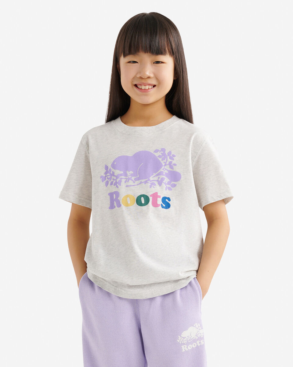 T-shirt &agrave; manches courtes en coton bio Cooper pour enfants