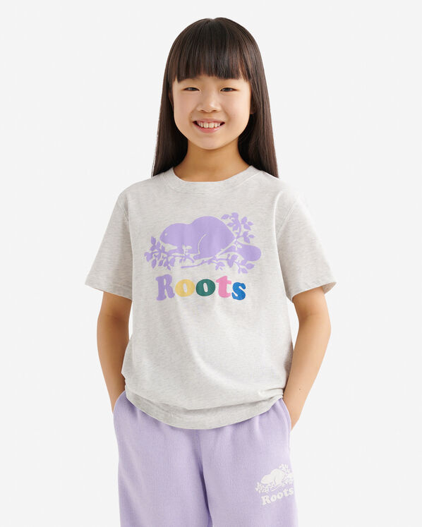 T-shirt &agrave; manches courtes en coton bio Cooper pour enfants