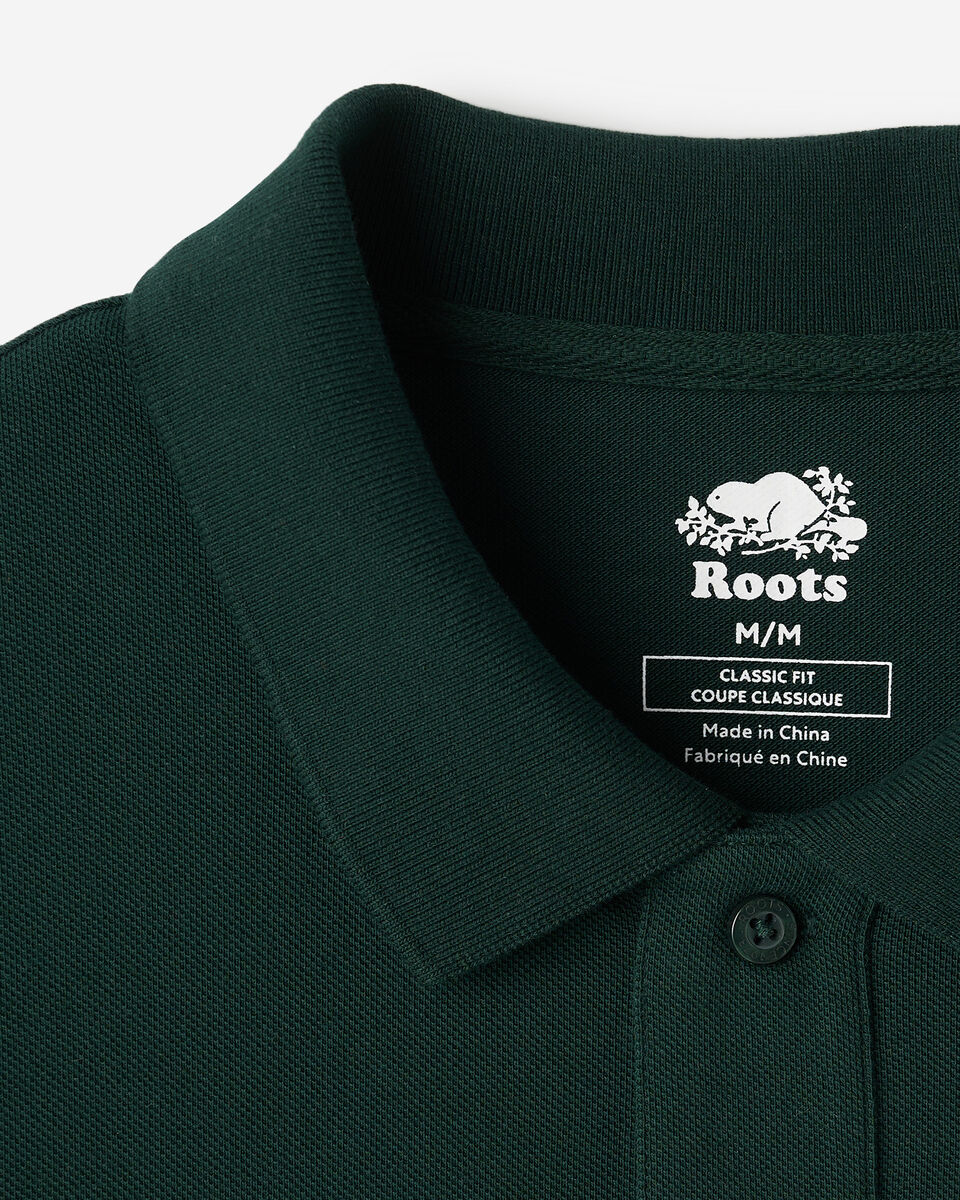 Polo en coton piqu&eacute; Castor