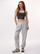 Camisole sport courte en tricot