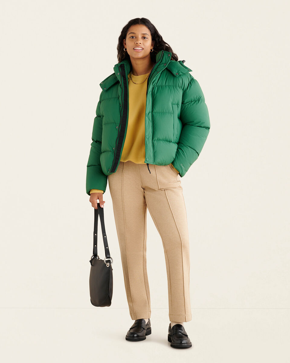 Roots Down Short Puffer Jacket