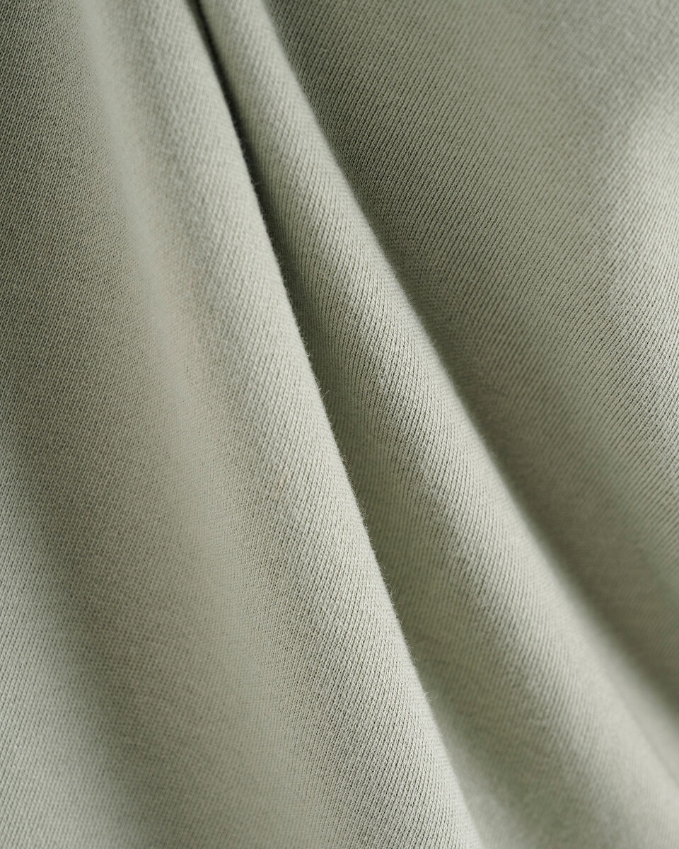 Robe &agrave; manches courtes et demi-glissi&egrave;re en jersey bouclette Cooper