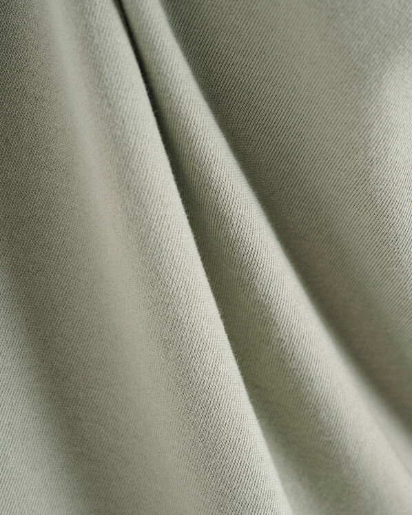 Robe &agrave; manches courtes et demi-glissi&egrave;re en jersey bouclette Cooper