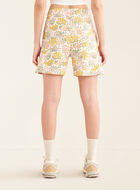 Floral Relaxed Sweatshort 6 Inch