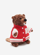 Varsity Jacket Beaver Stuffie