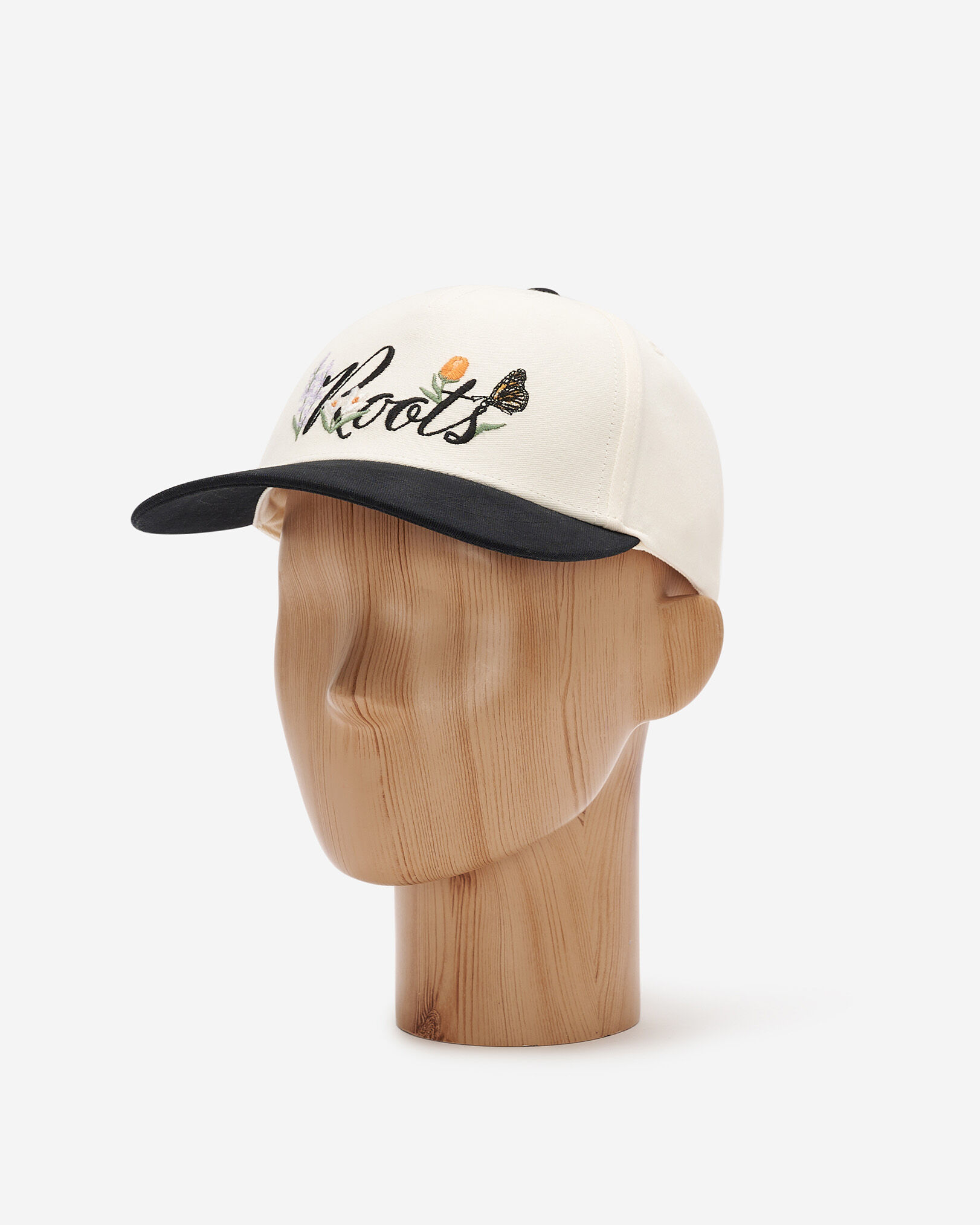 Floral Embroidery Baseball Cap