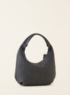 Mini sac Lola en cuir tressé
