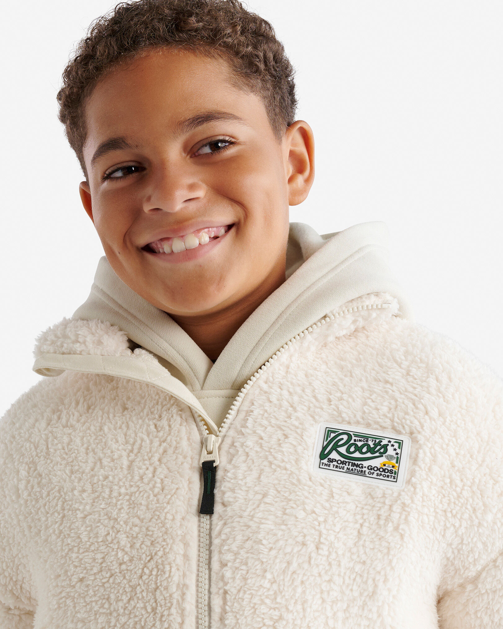 Kids Shearling Fleece Jacket