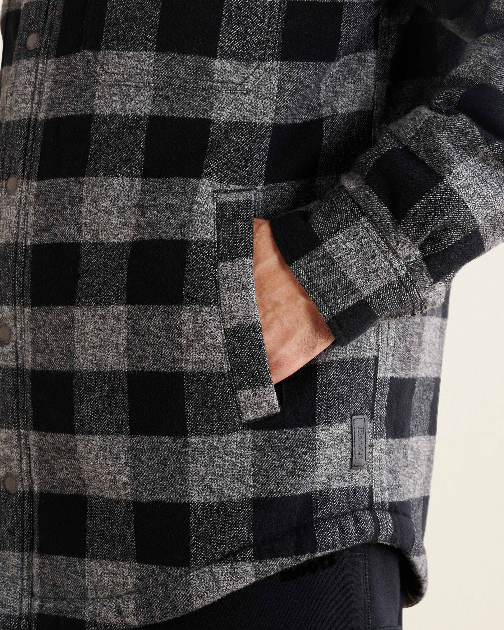 Sherpa lined cotton parka store