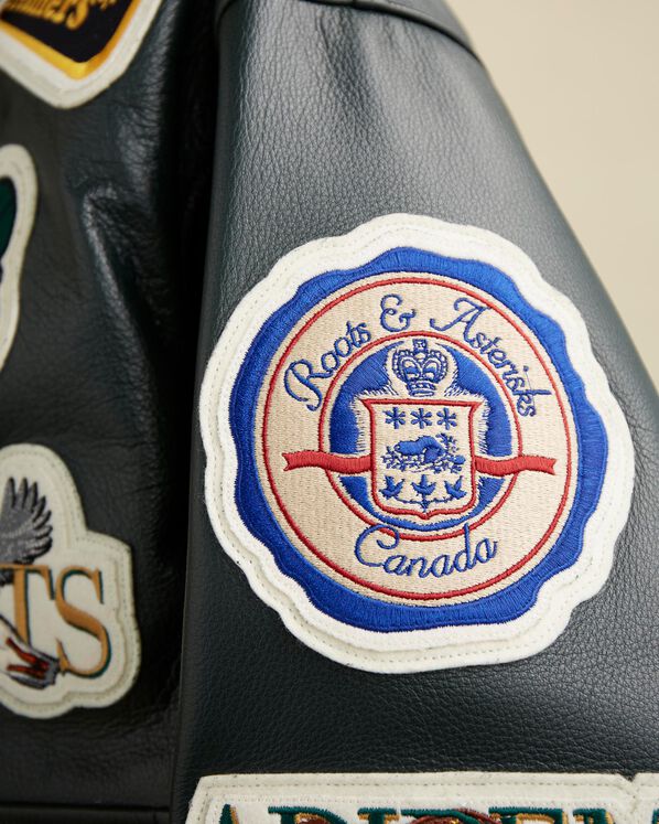 Blouson aviateur Roots x Adidem Asterisks