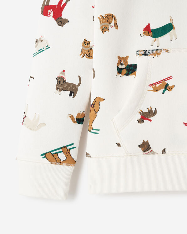 Kids Cooper Holiday Kanga Hoodie