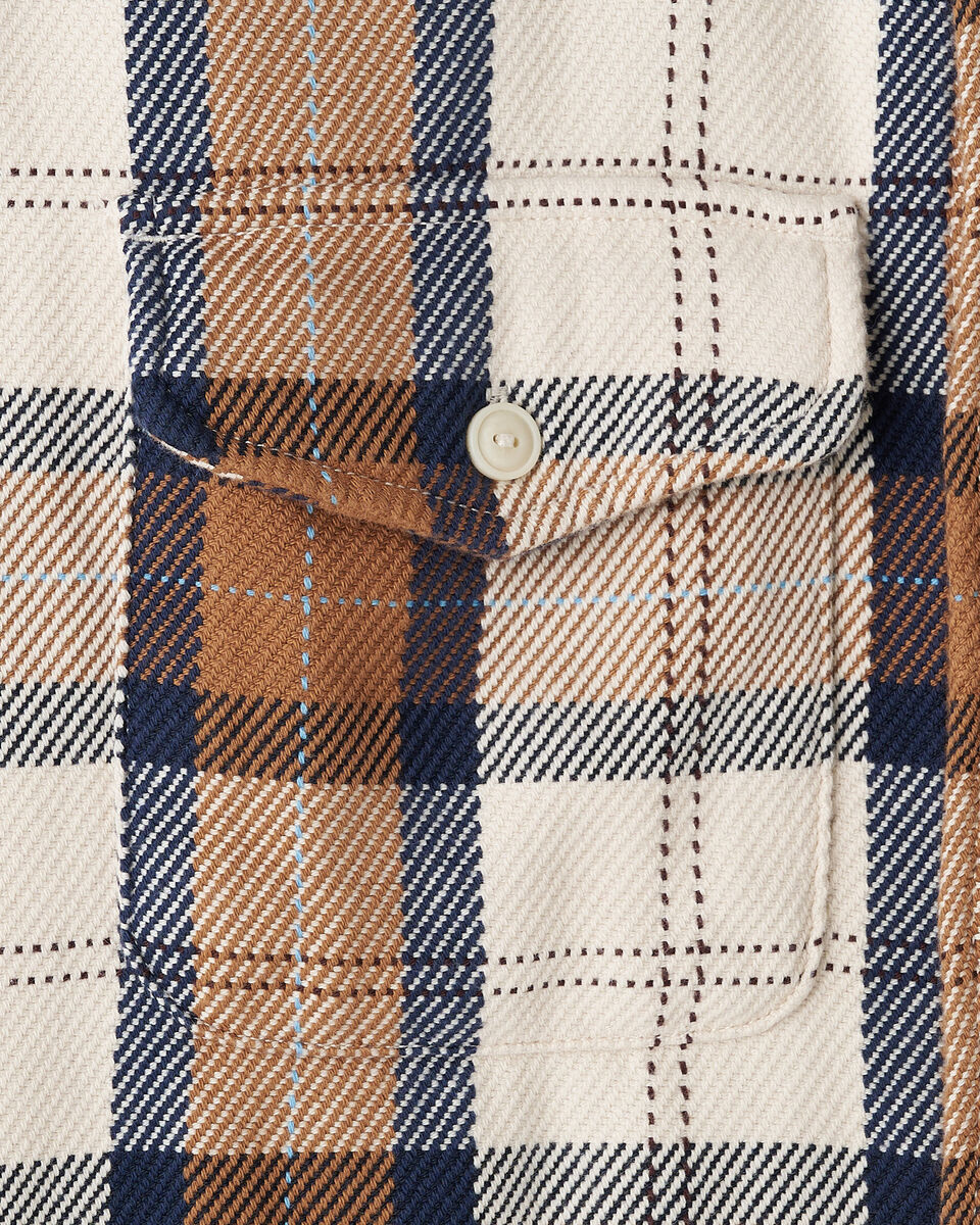 Chemise d&eacute;contract&eacute;e en serg&eacute; Cypress