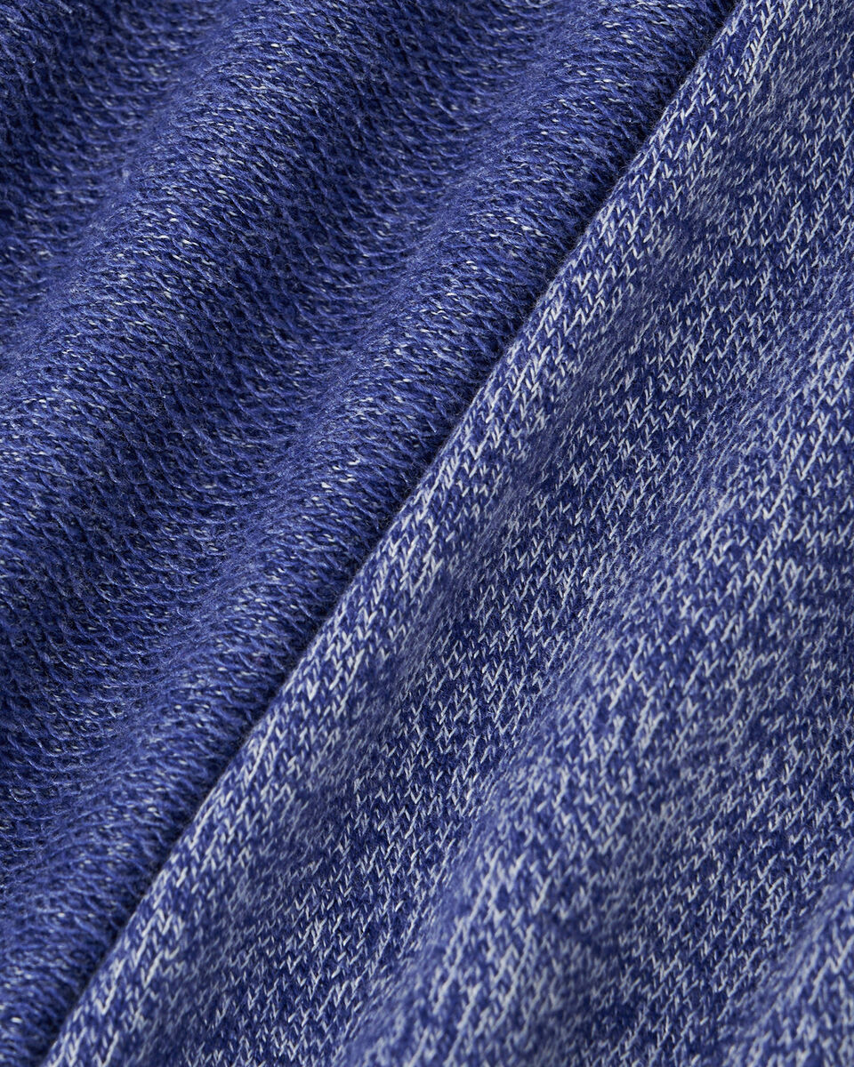 Chandail original &agrave; capuchon et glissi&egrave;re en jersey bouclette de coton bio pour enfants