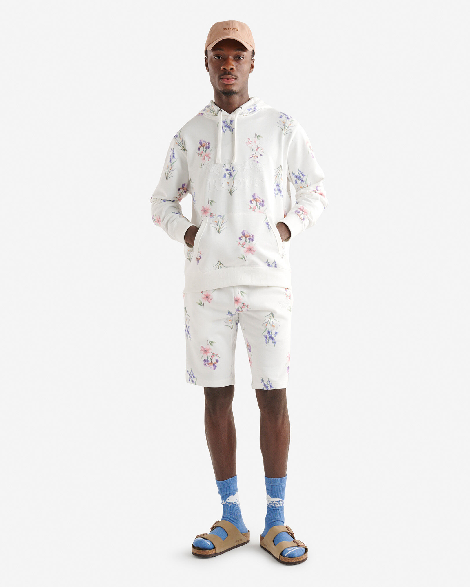 Original Floral Sweatshort 10.5 Inch