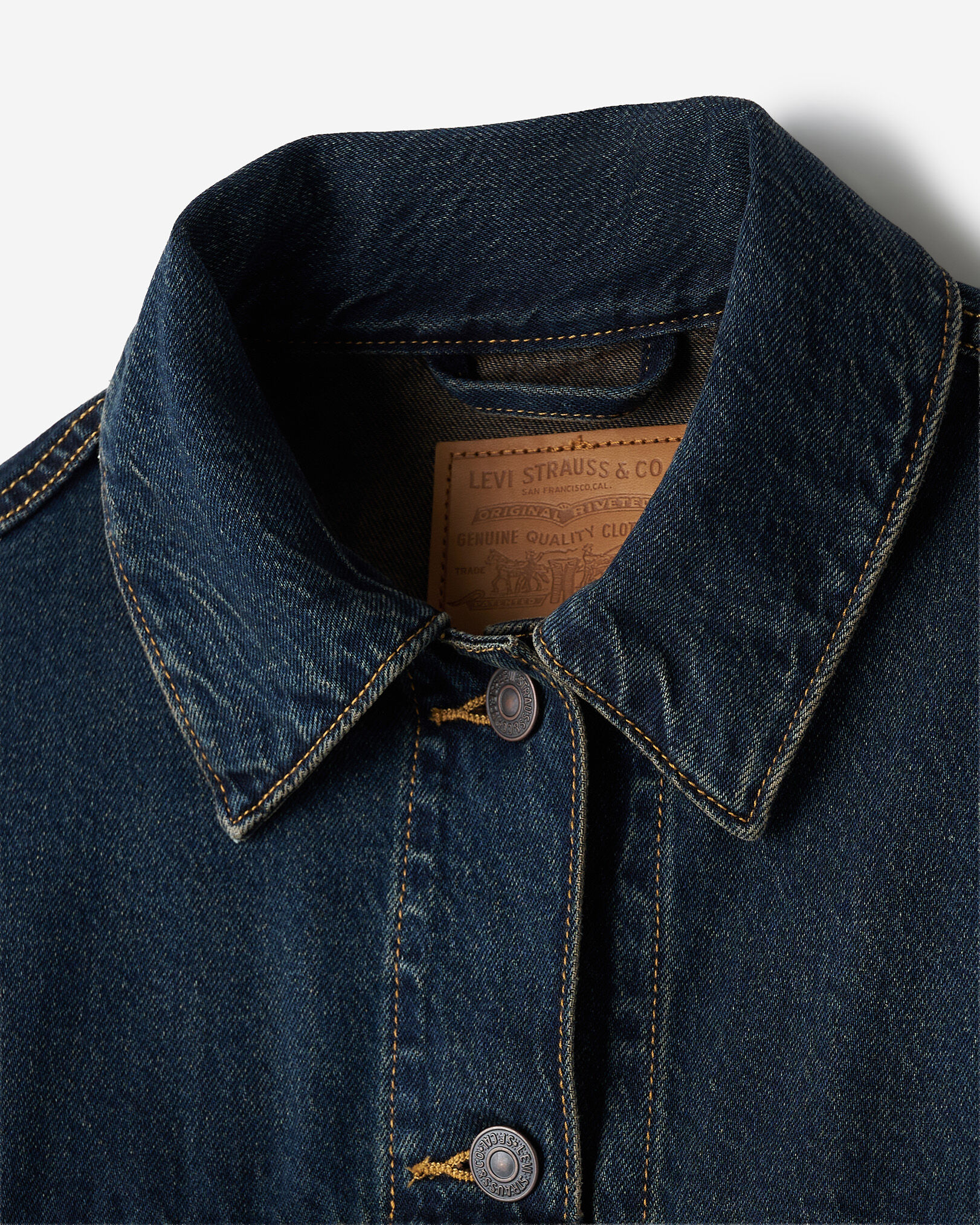 Levi's® Womens Loose Crop Trucker Jacket