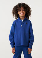 Boys Active Relaxed Half Zip Stein