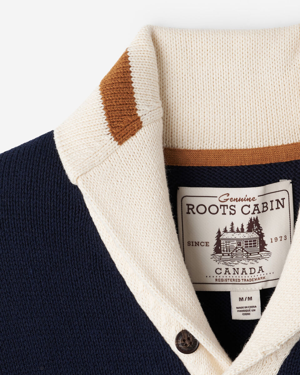 Cardigan Châle Cabane