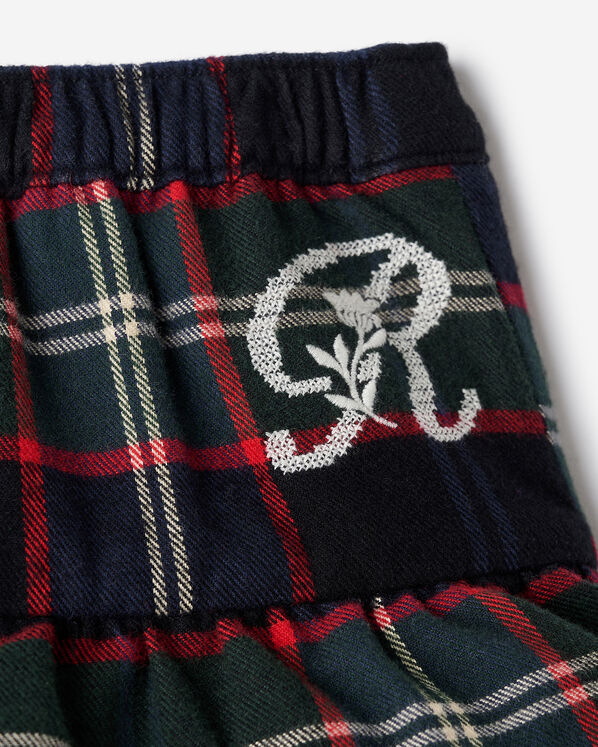 Toddler Girls Plaid Skirt