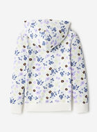 Kids Floral Full Zip Hoodie