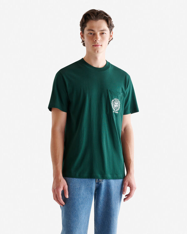 Mens Roots Park Pocket T-Shirt