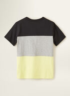 T-shirt aux couleurs contrastantes Cooper pour garçon