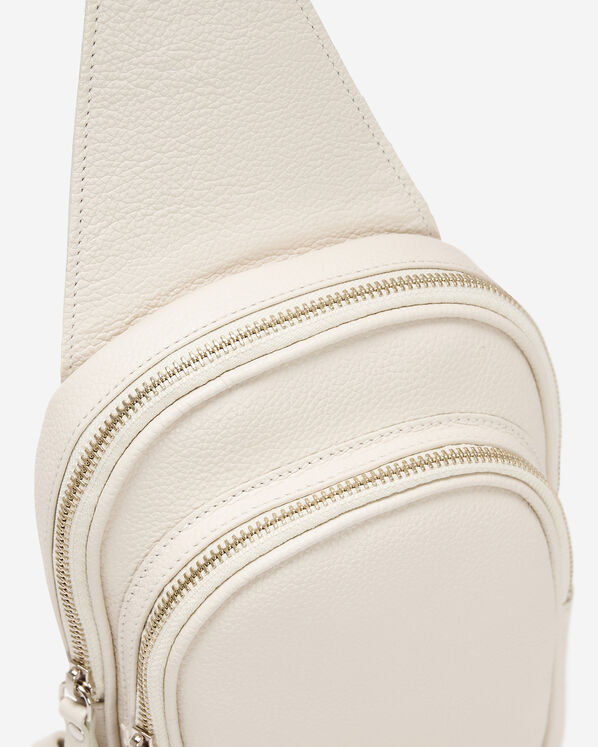 Sac &agrave; bandouli&egrave;re Trinit&eacute; en cuir Cervino