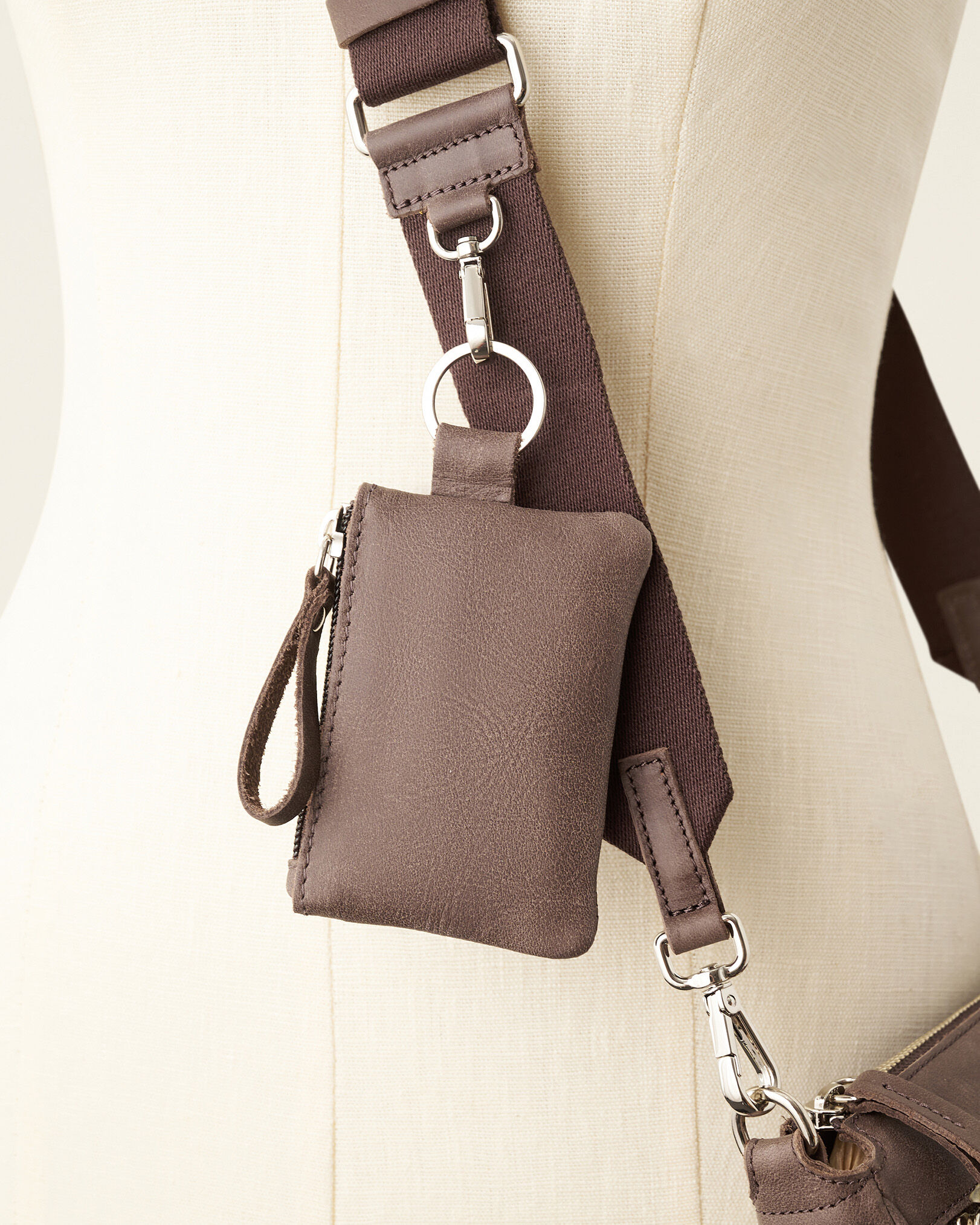 Roots tribe leather best sale bag