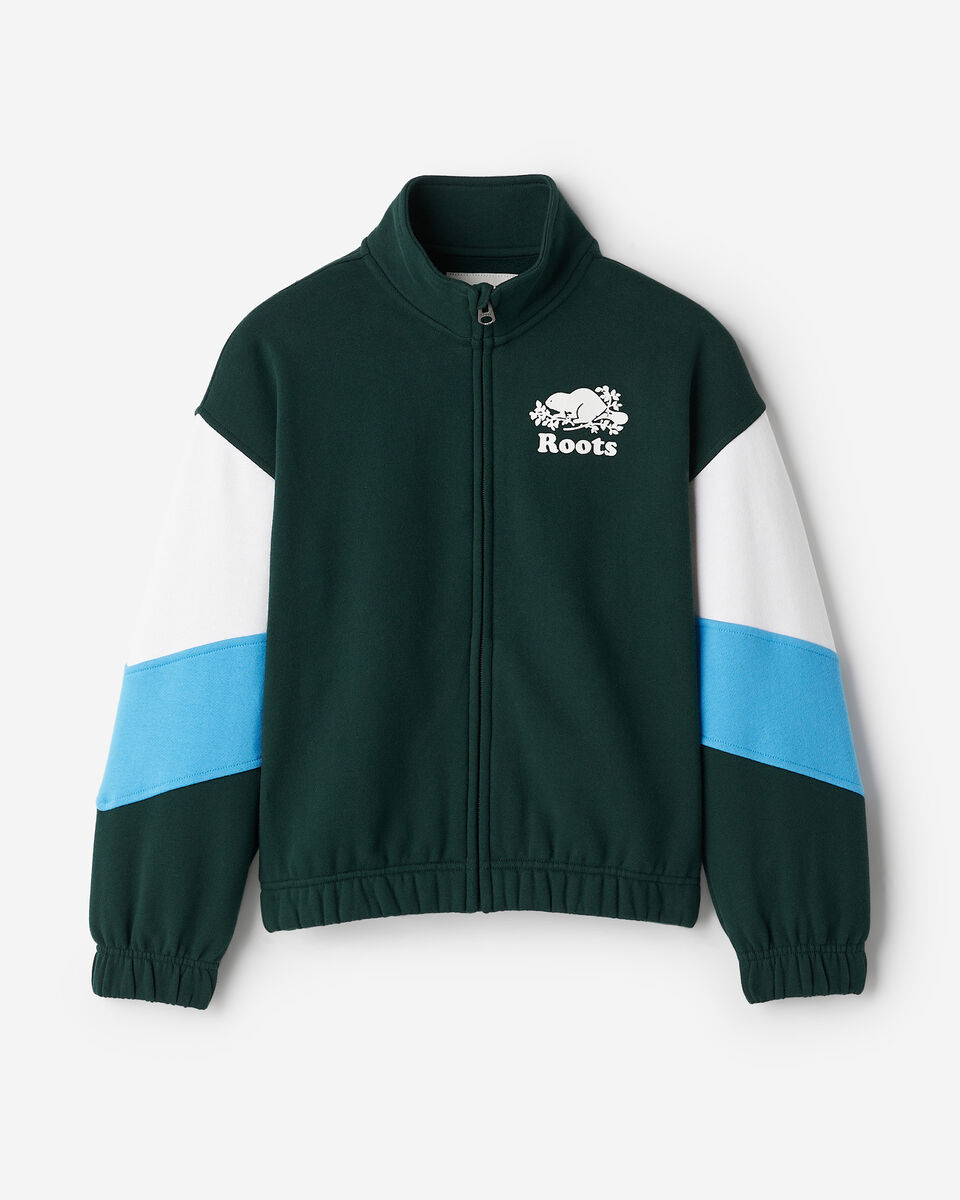 Kids Organic Cooper Colour Block Jacket