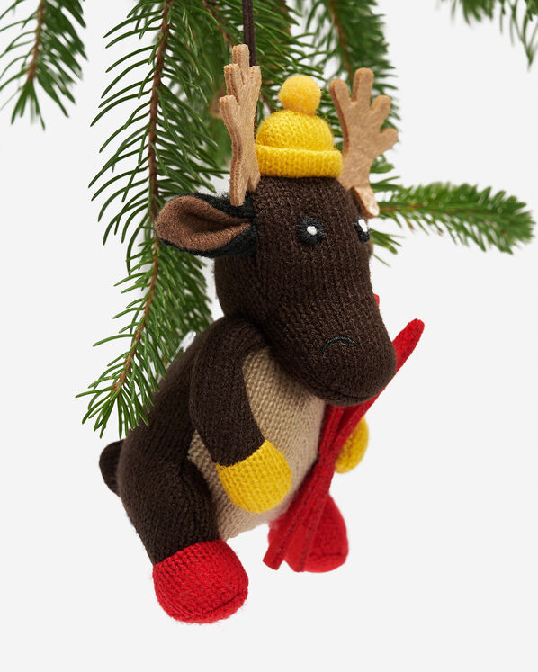 Skiing Moose Ornament Skiing Moose Ornament