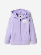 Chandail original à capuchon et glissière en coton bio pour tout-petits