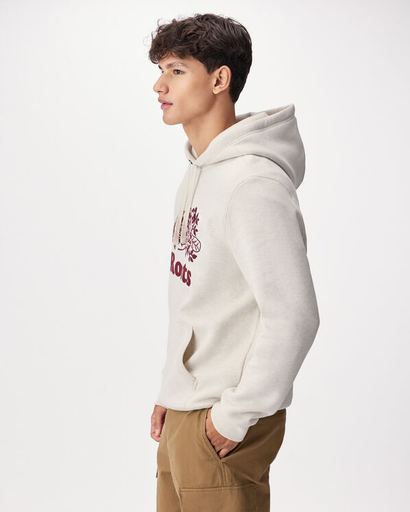 Organic Cooper Nordic Floral Kanga Hoodie