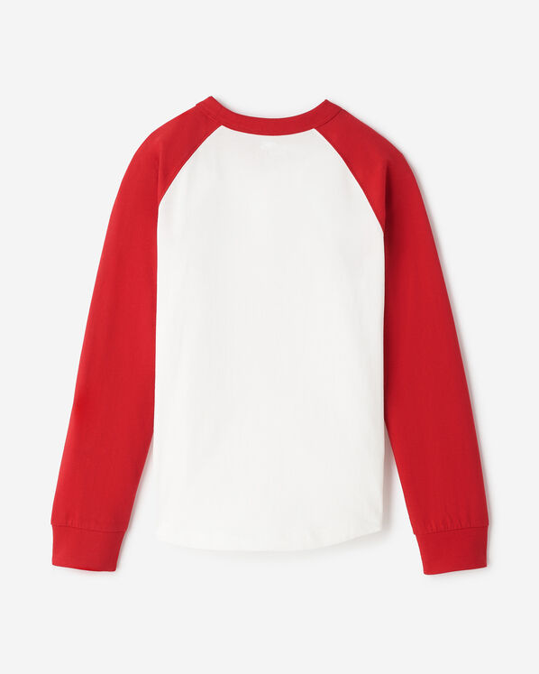 Kids Plaid Baseball T-Shirt