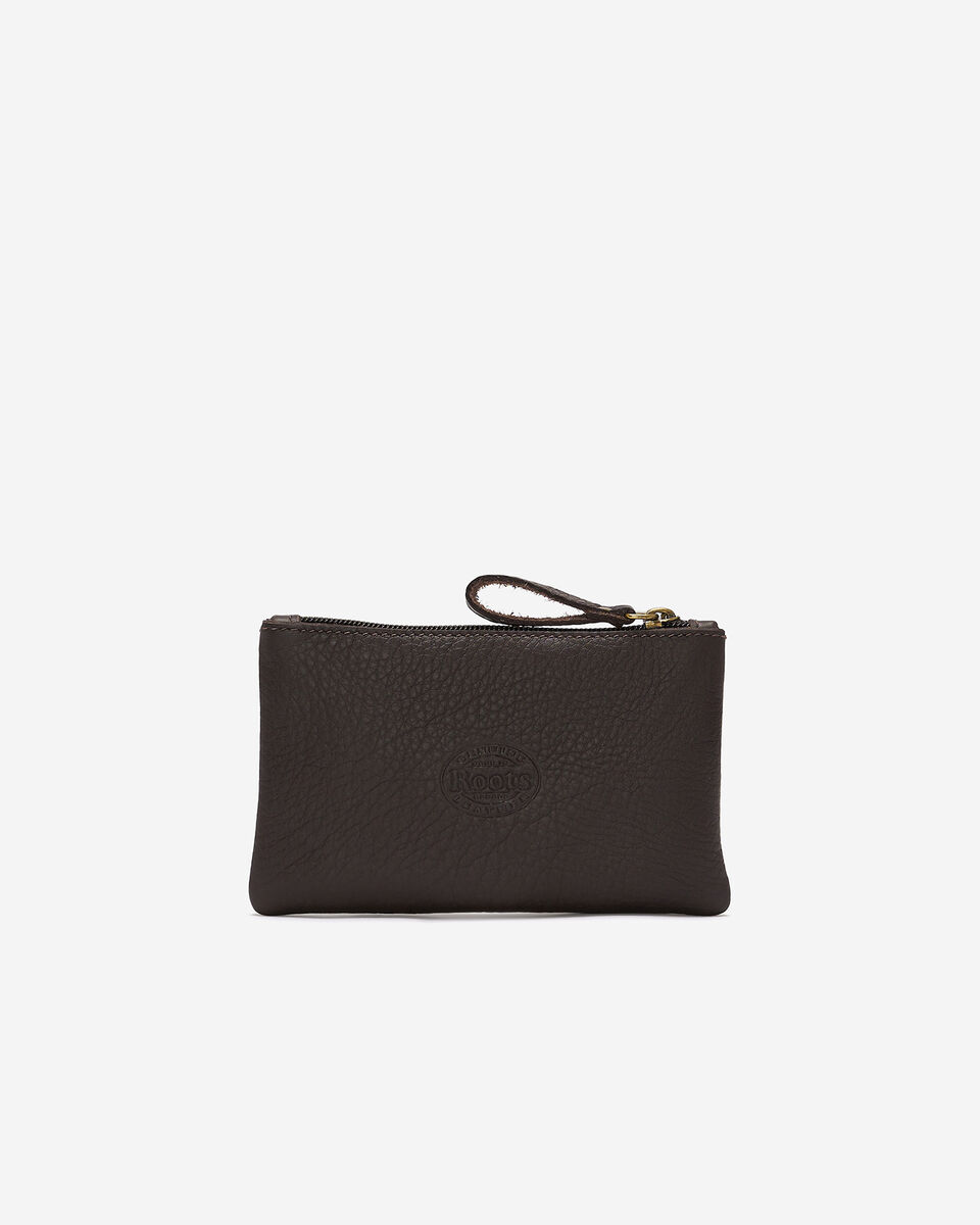 Pochette moyenne &agrave; glissi&egrave;re en cuir Nuage