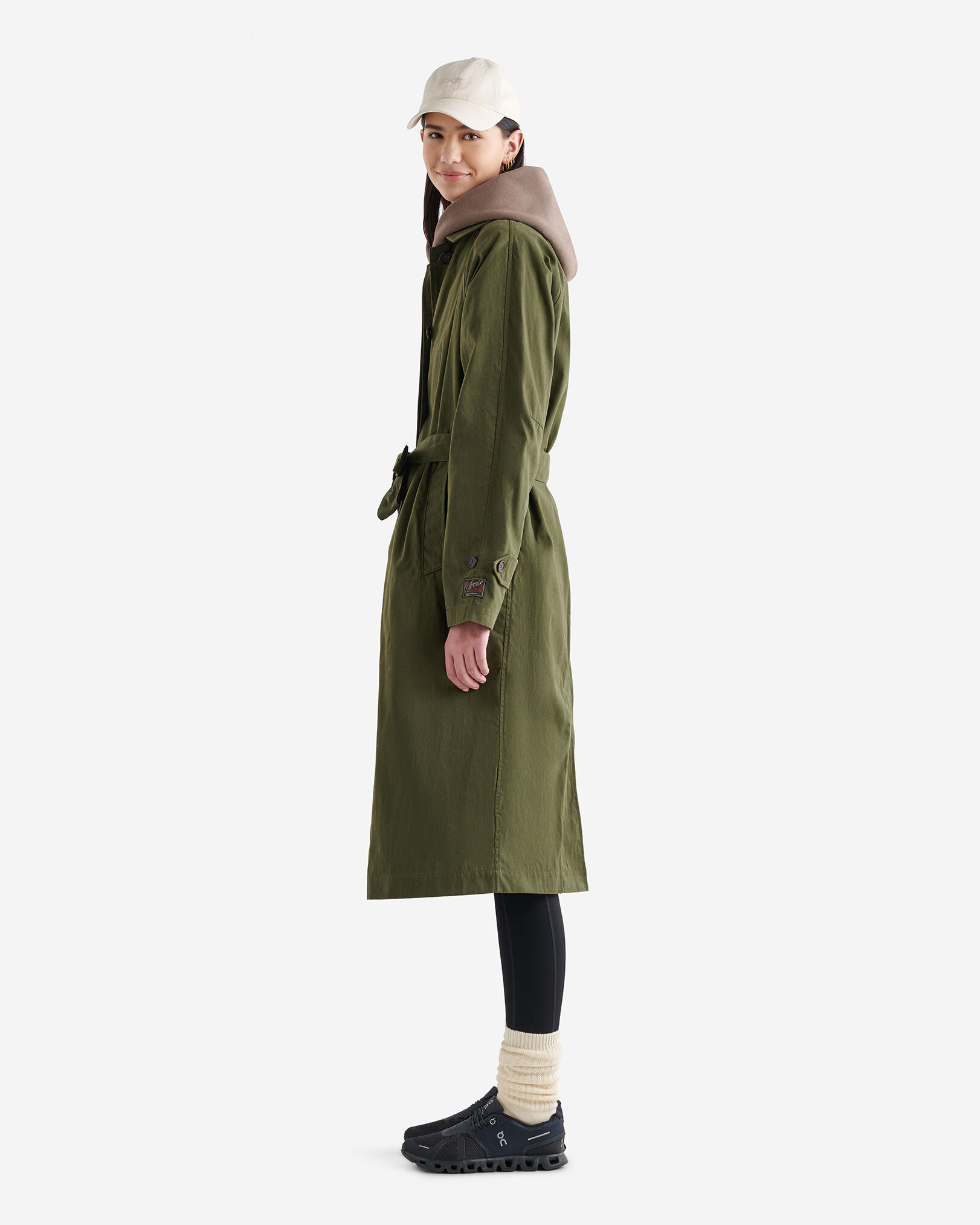 Ellison Waxed Cotton Trench