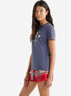 Womens Cooper Plaid T-Shirt