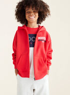 Chandail à capuchon à glissière Roots Athletics pour enfants