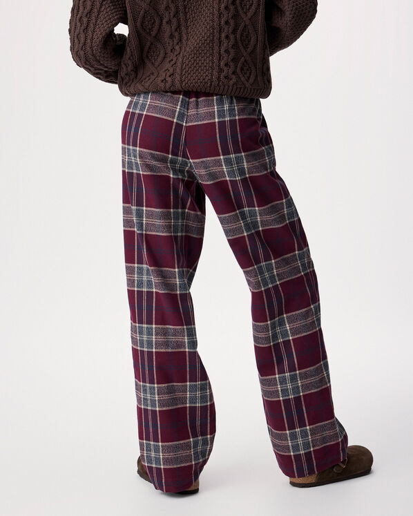 Pantalon de pyjama &agrave; carreaux pour femme