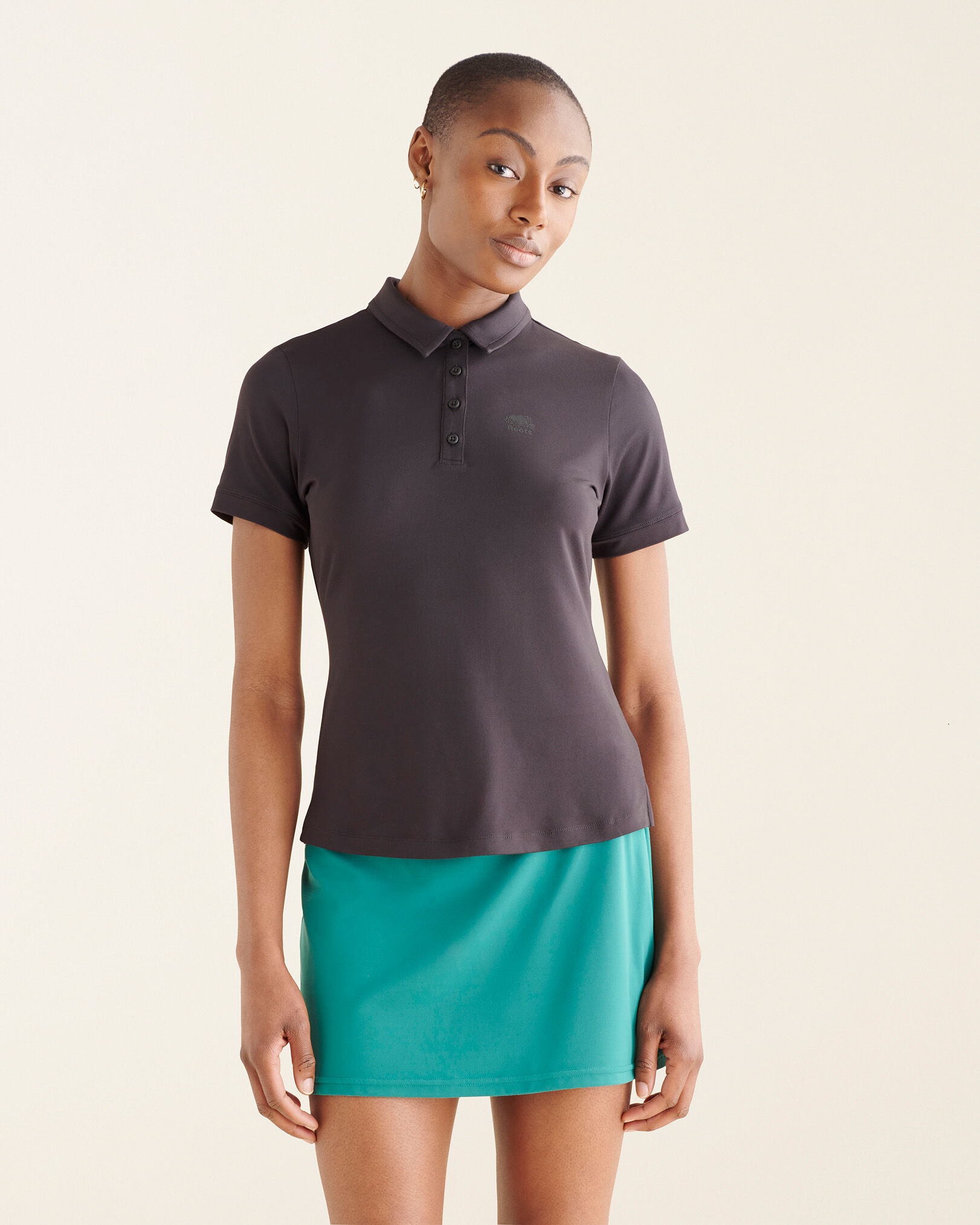 Polo t shirt with shorts on sale
