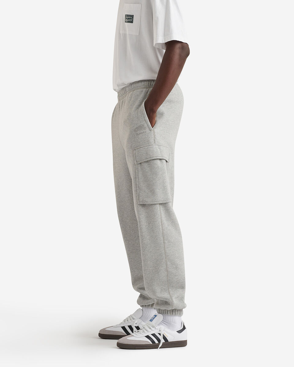 Pantalon cargo décontracté en molleton de coton bio Cooper