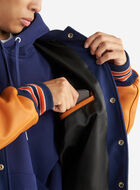 Blouson universitaire rétro pour homme