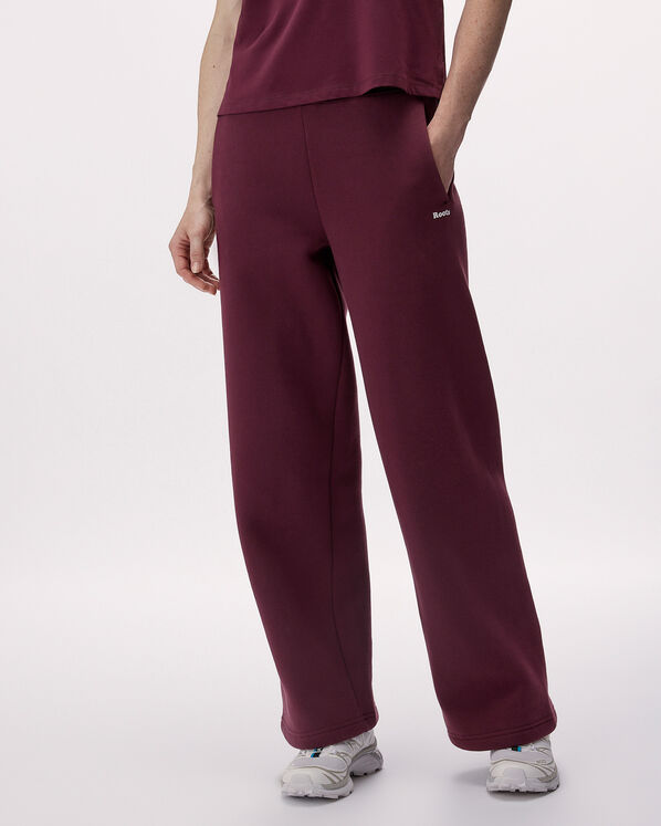 Pantalon en molleton Nuage &agrave; jambe droite