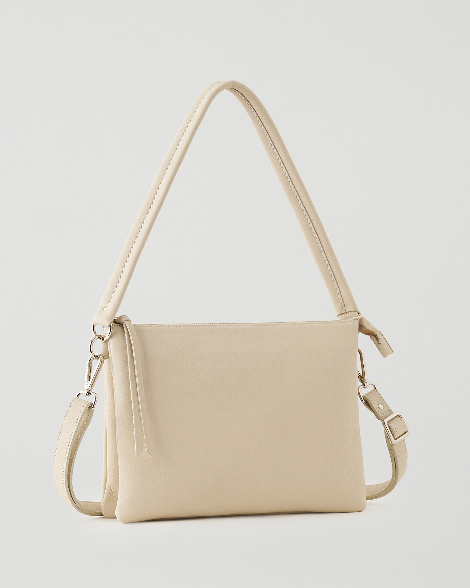 Cream leather sales handbags
