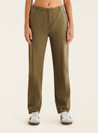 Pantalon ballon en doux coutil