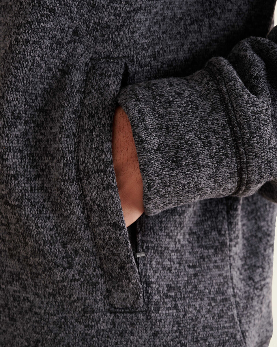 Sweater Fleece Zip Stein