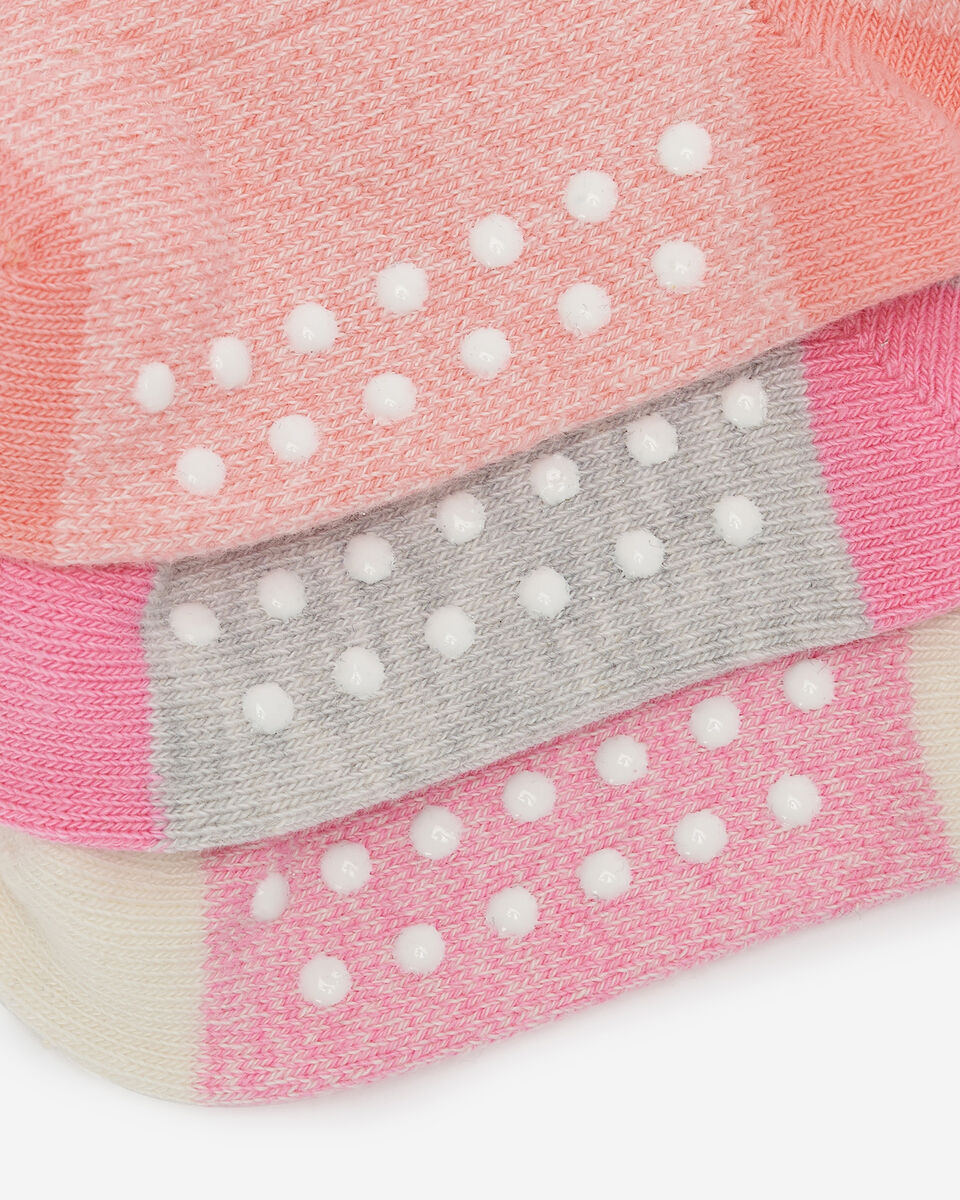 Baby & Toddler Cabin Ankle Sock 3 Pack