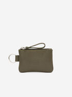 Pochette à glissière en cuir Cervino